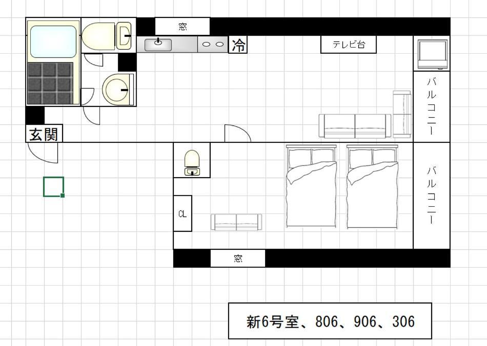 Liberty Palace Apartment1 Osaka Exterior foto